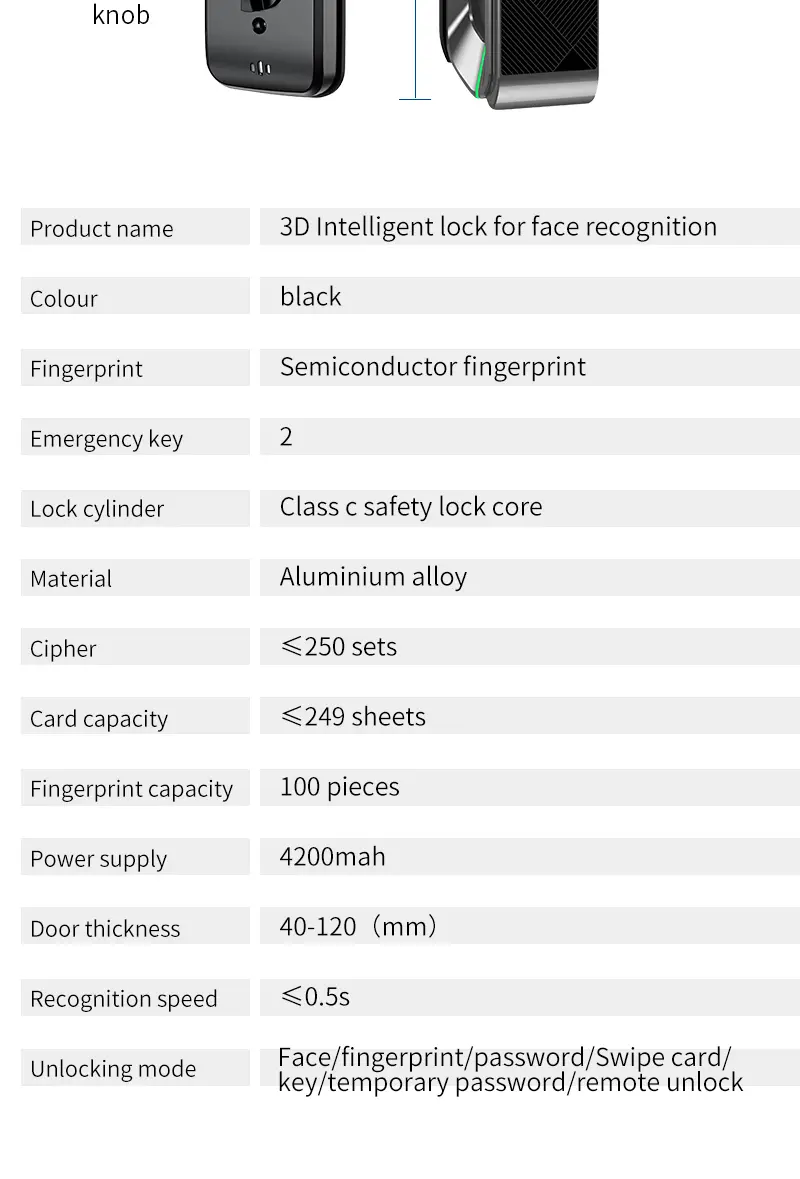Keyless Entry Door Lock
